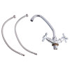 Купити Змішувач для кухні Lidz Dominox 271FK двохвентильний LDDOM271FKCRM35536 Chrome , LDDOM271FKCRM35536 / SD00041639 , в категории Змішувачі для кухні , от бренда Lidz  Інтернет-магазин сантехніки ✓ Кращі ціни на ринку ✓ Величезний вибір ✓ Гарантія ✓ З