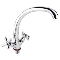 Смеситель для кухни Lidz Dominox 273F двухвентильный LDDOM273FCRM35539 Хром