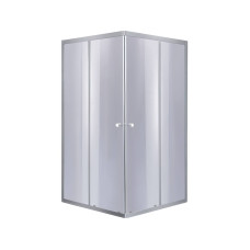 Лидз 4мм фиксированное стекло тонированное серое WAWEL SC80x80.LOW.GR
