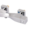 Купити Змішувач для душу Qtap Zkrouceny термостатичний QTZKR40T105C Chrome , QTZKR40T105C / SD00041868 , в категории Змішувачі для душу , от бренда Qtap  Інтернет-магазин сантехніки ✓ Кращі ціни на ринку ✓ Величезний вибір ✓ Гарантія ✓ Заходьте!