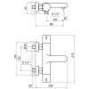 Купити Змішувач для ванни Qtap Votice термостатичний QTVOT30T1051GC Chrome , QTVOT30T1051GC / SD00041873 , в категории Змішувачі для ванної , от бренда Qtap  Інтернет-магазин сантехніки ✓ Кращі ціни на ринку ✓ Величезний вибір ✓ Гарантія ✓ Заходьте!