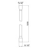 Купить Шланг для ручного душу Qtap Hadice 1200 мм QTHADPVC120C Chrome , QTHADPVC120C / SD00041922 , в категории Душевые шланги , от бренда Qtap  Интернет-магазин сантехники ✓ Лучшие цены на рынке ✓ Огромный выбор ✓ Гарантия ✓ Заходите!