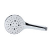 Купити Лійка для ручного душу Qtap Rucni 115 мм округла QTRUCA115O3PCW Chrome/White , QTRUCA115O3PCW / SD00042031 , в категории Ручні душі , от бренда Qtap  Інтернет-магазин сантехніки ✓ Кращі ціни на ринку ✓ Величезний вибір ✓ Гарантія ✓ Заходьте!