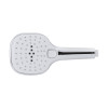 Купити Лійка для ручного душу Qtap Rucni 120х120 мм прямокутна QTHLA120N3KCW Chrome/White , QTHLA120N3KCW / SD00042068 , в категории Ручні душі , от бренда Qtap  Інтернет-магазин сантехніки ✓ Кращі ціни на ринку ✓ Величезний вибір ✓ Гарантія ✓ Заходьте!