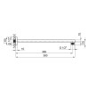 Купить Кронштейн для верхнього душу Qtap Trubice 400 мм прямокутний QTTRB400NB1 Black Matt , QTTRB400NB1 / SD00042088 , в категории Кронштейны, держатели, подключения , от бренда Qtap  Интернет-магазин сантехники ✓ Лучшие цены на рынке ✓ Огромный выбор ✓ 