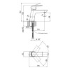 Купити Змішувач для раковини Qtap Namesti QTNAM1025102C Chrome , QTNAM1025102C / SD00042097 , в категории Змішувачі для умивальника , от бренда Qtap  Інтернет-магазин сантехніки ✓ Кращі ціни на ринку ✓ Величезний вибір ✓ Гарантія ✓ Заходьте!