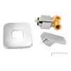 Купити Змішувач для душу Qtap Namesti прихованого монтажу QTNAM6025102NC Chrome , QTNAM6025102NC / SD00042100 , в категории Змішувачі для ванної , от бренда Qtap  Інтернет-магазин сантехніки ✓ Кращі ціни на ринку ✓ Величезний вибір ✓ Гарантія ✓ Заходьте!