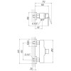 Купить Смеситель для душа Qtap Namesti QTNAM4025102C Хром , QTNAM4025102C / SD00042104 , в категории Смесители для душа , от бренда Qtap  Интернет-магазин сантехники ✓ Лучшие цены на рынке ✓ Огромный выбор ✓ Гарантия ✓ Заходите!