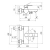 Купить Смеситель для ванны Qtap Flaja QTFLA3010102GC Хром , QTFLA3010102GC / SD00042120 , в категории Смесители для ванной , от бренда Qtap  Интернет-магазин сантехники ✓ Лучшие цены на рынке ✓ Огромный выбор ✓ Гарантия ✓ Заходите!