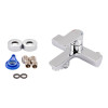 Купить Смеситель для ванны Qtap Flaja QTFLA3010102GC Хром , QTFLA3010102GC / SD00042120 , в категории Смесители для ванной , от бренда Qtap  Интернет-магазин сантехники ✓ Лучшие цены на рынке ✓ Огромный выбор ✓ Гарантия ✓ Заходите!