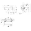 Купить Смеситель для душа Qtap Lodenice QTLOD4031102C Хром , QTLOD4031102C / SD00042134 , в категории Смесители для душа , от бренда Qtap  Интернет-магазин сантехники ✓ Лучшие цены на рынке ✓ Огромный выбор ✓ Гарантия ✓ Заходите!