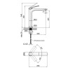 Купити Змішувач для раковини Qtap Vlasta високий QTVL1028H102C Chrome , QTVL1028H102C / SD00042232 , в категории Змішувачі для умивальника , от бренда Qtap  Інтернет-магазин сантехніки ✓ Кращі ціни на ринку ✓ Величезний вибір ✓ Гарантія ✓ Заходьте!
