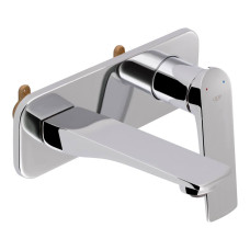 Смеситель для раковины Qtap Vlasta скрытого монтажа QT1128102C Хром