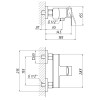 Купити Змішувач для душу Qtap Vlasta QTVLA4028102C Chrome , QTVLA4028102C / SD00042235 , в категории Змішувачі для душу , от бренда Qtap  Інтернет-магазин сантехніки ✓ Кращі ціни на ринку ✓ Величезний вибір ✓ Гарантія ✓ Заходьте!