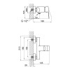 Купити Змішувач для душу Qtap Letovice QTLET4021101C Chrome , QTLET4021101C / SD00042240 , в категории Змішувачі для душу , от бренда Qtap  Інтернет-магазин сантехніки ✓ Кращі ціни на ринку ✓ Величезний вибір ✓ Гарантія ✓ Заходьте!