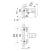 Купити Змішувач для душу Qtap Nihonto QTNH4022101C Chrome , QTNH4022101C / SD00042243 , в категории Змішувачі для душу , от бренда Qtap  Інтернет-магазин сантехніки ✓ Кращі ціни на ринку ✓ Величезний вибір ✓ Гарантія ✓ Заходьте!