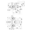 Купить Смеситель для ванны Qtap Nihonto QTNH3022101DC Хром , QTNH3022101DC / SD00042244 , в категории Смесители для ванной , от бренда Qtap  Интернет-магазин сантехники ✓ Лучшие цены на рынке ✓ Огромный выбор ✓ Гарантия ✓ Заходите!