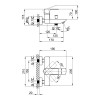 Купити Змішувач для ванни Qtap Lipno QTNH3023101DC Chrome , QTNH3023101DC / SD00042255 , в категории Змішувачі для ванної , от бренда Qtap  Інтернет-магазин сантехніки ✓ Кращі ціни на ринку ✓ Величезний вибір ✓ Гарантія ✓ Заходьте!