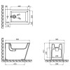 Купити Біде підлогове Qtap Tern 560х360х400 White QT1744003CW , QT1744003CW / SD00042534 , в категории Біде , от бренда Qtap  Інтернет-магазин сантехніки ✓ Кращі ціни на ринку ✓ Величезний вибір ✓ Гарантія ✓ Заходьте!