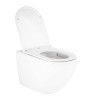 Купить Настенный унитаз Qtap Robin безободковый с сиденьем Soft-close QT13332141ERW , QT13332141ERW / SD00042540 , в категории Унитазы подвесные , от бренда Qtap  Интернет-магазин сантехники ✓ Лучшие цены на рынке ✓ Огромный выбор ✓ Гарантия ✓ Заходите!