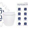Купить Настенный унитаз Qtap Robin безободковый с сиденьем Soft-close QT13332141ERW , QT13332141ERW / SD00042540 , в категории Унитазы подвесные , от бренда Qtap  Интернет-магазин сантехники ✓ Лучшие цены на рынке ✓ Огромный выбор ✓ Гарантия ✓ Заходите!