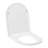 Купить Унитаз подвесной Qtap Robin безободковый с сиденьем Soft-close QT1333046ERW , QT1333046ERW / SD00042542 , в категории Унитазы подвесные , от бренда Qtap  Интернет-магазин сантехники ✓ Лучшие цены на рынке ✓ Огромный выбор ✓ Гарантия ✓ Заходите!