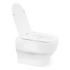 Купить Настенный унитаз Qtap Aries безободковый с мягким сиденьем Soft-close QT0333063ERW , QT0333063ERW / SD00042551 , в категории Унитазы подвесные , от бренда Qtap  Интернет-магазин сантехники ✓ Лучшие цены на рынке ✓ Огромный выбор ✓ Гарантия ✓ Заходи