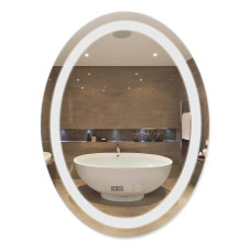 Дзеркало Qtap Mideya 600х800 (DC-F805-1) з LED-підсвічуванням та антизапотіванням QT2078F8051W