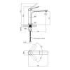 Купить Смеситель для раковины Qtap Vlasta высокий QTVL1028M102C Chrome , QTVL1028M102C / SD00042657 , в категории Смесители для умывальника , от бренда Qtap  Интернет-магазин сантехники ✓ Лучшие цены на рынке ✓ Огромный выбор ✓ Гарантия ✓ Заходите!