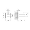 Купить Крючок Qtap Crow QTHCK1101103B Черный (Háček) , QTHCK1101103B / SD00042698 , в категории Крючки , от бренда Qtap  Интернет-магазин сантехники ✓ Лучшие цены на рынке ✓ Огромный выбор ✓ Гарантия ✓ Заходите!