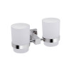 Купити Склянка з тримачем Qtap Crow настінна подвійна QTST6201103C Chrome (Sklenka) , QTST6201103C / SD00042716 , в категории Склянки для зубних щіток , от бренда Qtap  Інтернет-магазин сантехніки ✓ Кращі ціни на ринку ✓ Величезний вибір ✓ Гарантія ✓ Захо