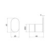 Купить Крючок Qtap Scorpio QTHCK1102103C Chrome (Háček) , QTHCK1102103C / SD00042727 , в категории Крючки , от бренда Qtap  Интернет-магазин сантехники ✓ Лучшие цены на рынке ✓ Огромный выбор ✓ Гарантия ✓ Заходите!