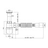 Купить Сифон для раковины Lidz (WHI) 60 06 Y001 01 (выход 50 мм) , LU01 / SD00042766 , в категории Сифоны для умывальника , от бренда Lidz  Интернет-магазин сантехники ✓ Лучшие цены на рынке ✓ Огромный выбор ✓ Гарантия ✓ Заходите!