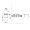 Купить Сифон для раковины Lidz (WHI) 60 06 Y001 00 (выход 50 мм) , LU02 / SD00042767 , в категории Сифоны для умывальника , от бренда Lidz  Интернет-магазин сантехники ✓ Лучшие цены на рынке ✓ Огромный выбор ✓ Гарантия ✓ Заходите!