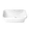 Купить Раковина Qtap Scorpio 500х380х145 White с донным клапаном QT1411K490W , QT1411K490W / SD00042835 , в категории Умывальники , от бренда Qtap  Интернет-магазин сантехники ✓ Лучшие цены на рынке ✓ Огромный выбор ✓ Гарантия ✓ Заходите!