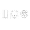 Купити Тримач для туалетного паперу Qtap Pohodli 270 мм QTDP100SP White/Grey (Držák) , QTDP100SP / SD00042878 , в категории Тримачі для туалетного паперу , от бренда Qtap  Інтернет-магазин сантехніки ✓ Кращі ціни на ринку ✓ Величезний вибір ✓ Гарантія ✓ З