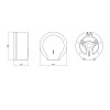 Купить Держатель для туалетной бумаги Qtap Pohodli 270 мм QTDP112WP White (Держатель) , QTDP112WP / SD00042880 , в категории Держатели для туалетной бумаги , от бренда Qtap  Интернет-магазин сантехники ✓ Лучшие цены на рынке ✓ Огромный выбор ✓ Гарантия ✓ 
