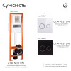 Купити Панель змиву для унітаза Qtap Nest Uni QT0211P01V1178MB , QT0211P01V1178MB / SD00042971 , в категории Кнопки для інсталяції , от бренда Qtap  Інтернет-магазин сантехніки ✓ Кращі ціни на ринку ✓ Величезний вибір ✓ Гарантія ✓ Заходьте!