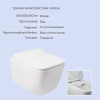 Купити Набір Qtap інсталяція 3 в 1 Nest QT0133M425 з панеллю змиву лінійною QT0111M08V1384W + унітаз з сидінням Crow QT05335170W , QT05335170W0133M425M08V1384W / SD00042986 , в категории Унітази підвісні , от бренда Qtap  Інтернет-магазин сантехніки ✓ Кра