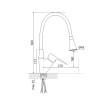Купити Змішувач для кухні Lidz Tani 008F3 з гнучким виливом (k40) LDTAN008F3WCR37037 Chrome/White , LDTAN008F3WCR37037 / SD00043140 , в категории  , от бренда Lidz  Інтернет-магазин сантехніки ✓ Кращі ціни на ринку ✓ Величезний вибір ✓ Гарантія ✓ Заходьте