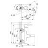 Купить Смеситель для ванны Qtap Stenava QTST3045102DC Хром , QTST3045102DC / SD00043155 , в категории Смесители для ванной , от бренда Qtap  Интернет-магазин сантехники ✓ Лучшие цены на рынке ✓ Огромный выбор ✓ Гарантия ✓ Заходите!