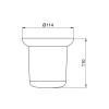 Купить Колба для йоржика Lidz Oreo 0520 (матове скло) LDORE0520CRM37455 Chrome , LDORE0520CRM37455 / SD00043558 , в категории Ершики для унитаза , от бренда Lidz  Интернет-магазин сантехники ✓ Лучшие цены на рынке ✓ Огромный выбор ✓ Гарантия ✓ Заходите!