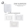 Купити Тумба підлогова Qtap Albatross 710х825х460 White QT0173TN700DW , QT0173TN700DW / SD00043630 , в категории Шафи під умивальник , от бренда Qtap  Інтернет-магазин сантехніки ✓ Кращі ціни на ринку ✓ Величезний вибір ✓ Гарантія ✓ Заходьте!