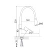 Купити Змішувач для кухні Lidz Tani 007F3 з гнучким виливом (k40) LDTAN007F3BCR37649 Chrome/Black , LDTAN007F3BCR37649 / SD00043752 , в категории  , от бренда Lidz  Інтернет-магазин сантехніки ✓ Кращі ціни на ринку ✓ Величезний вибір ✓ Гарантія ✓ Заходьте