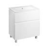 Купить Набор Qtap Albatross 710х825х460 белый напольный шкаф + умывальник угловой QT0171TN700D3070CW , QT0171TN700D3070CW / SD00043780 , в категории Шкафы под умывальник , от бренда Qtap  Интернет-магазин сантехники ✓ Лучшие цены на рынке ✓ Огромный выбор