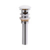 Купити Раковина Qtap Stork 420x420x170 White з донним клапаном QT15116037W , QT15116037W / SD00043850 , в категории Умивальники , от бренда Qtap  Інтернет-магазин сантехніки ✓ Кращі ціни на ринку ✓ Величезний вибір ✓ Гарантія ✓ Заходьте!