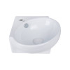 Купити Раковина Qtap Leo 390x365x130 White з донним клапаном QT11115010W , QT11115010W / SD00043851 , в категории Умивальники , от бренда Qtap  Інтернет-магазин сантехніки ✓ Кращі ціни на ринку ✓ Величезний вибір ✓ Гарантія ✓ Заходьте!