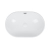Купить Раковина Qtap Leo 590x400x170 White с донным клапаном QT11114028W , QT11114028W / SD00043854 , в категории Умывальники , от бренда Qtap  Интернет-магазин сантехники ✓ Лучшие цены на рынке ✓ Огромный выбор ✓ Гарантия ✓ Заходите!
