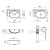 Купить Раковина Qtap Leo 430x290x140 White с донным клапаном QT11115011LW , QT11115011LW / SD00043859 , в категории Умывальники , от бренда Qtap  Интернет-магазин сантехники ✓ Лучшие цены на рынке ✓ Огромный выбор ✓ Гарантия ✓ Заходите!