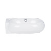 Купить Раковина Qtap Leo 430x290x140 White с донным клапаном QT11115011LW , QT11115011LW / SD00043859 , в категории Умывальники , от бренда Qtap  Интернет-магазин сантехники ✓ Лучшие цены на рынке ✓ Огромный выбор ✓ Гарантия ✓ Заходите!
